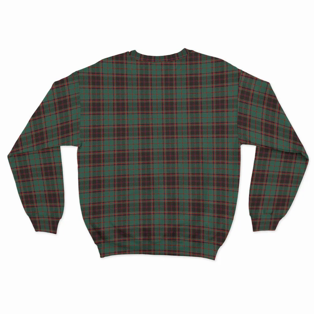 Buchan Ancient Tartan Sweatshirt with Family Crest