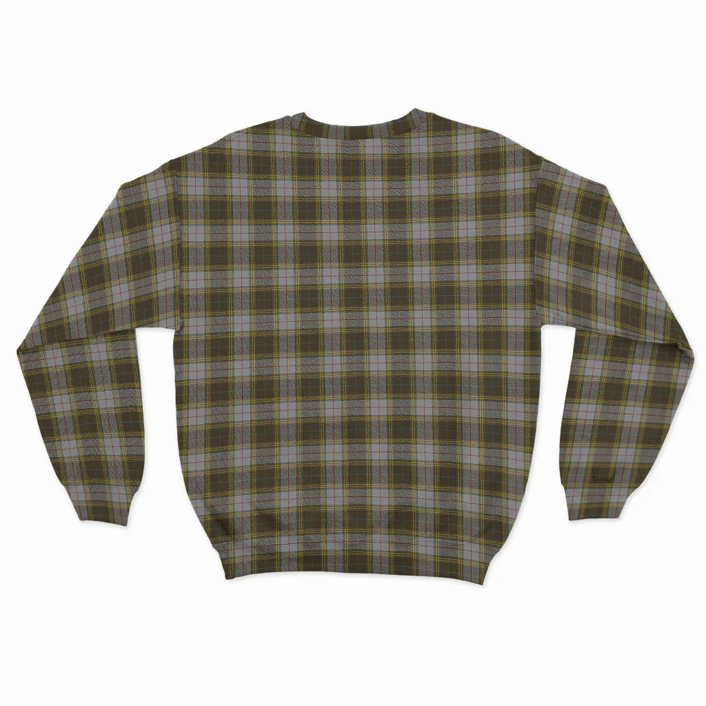 Buchanan Dress Tartan Sweatshirt with Family Crest