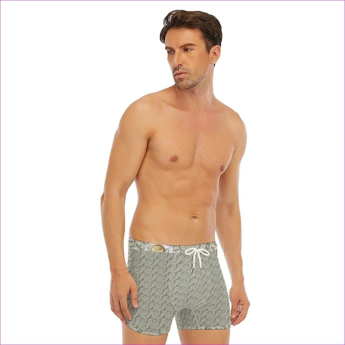 Cash Men's Boxer Briefs With Waist Elastic Band