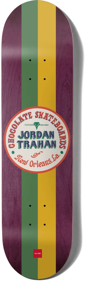 Chocolate Deck Nola Drum Head One Off Jordan Trahan 8.25"