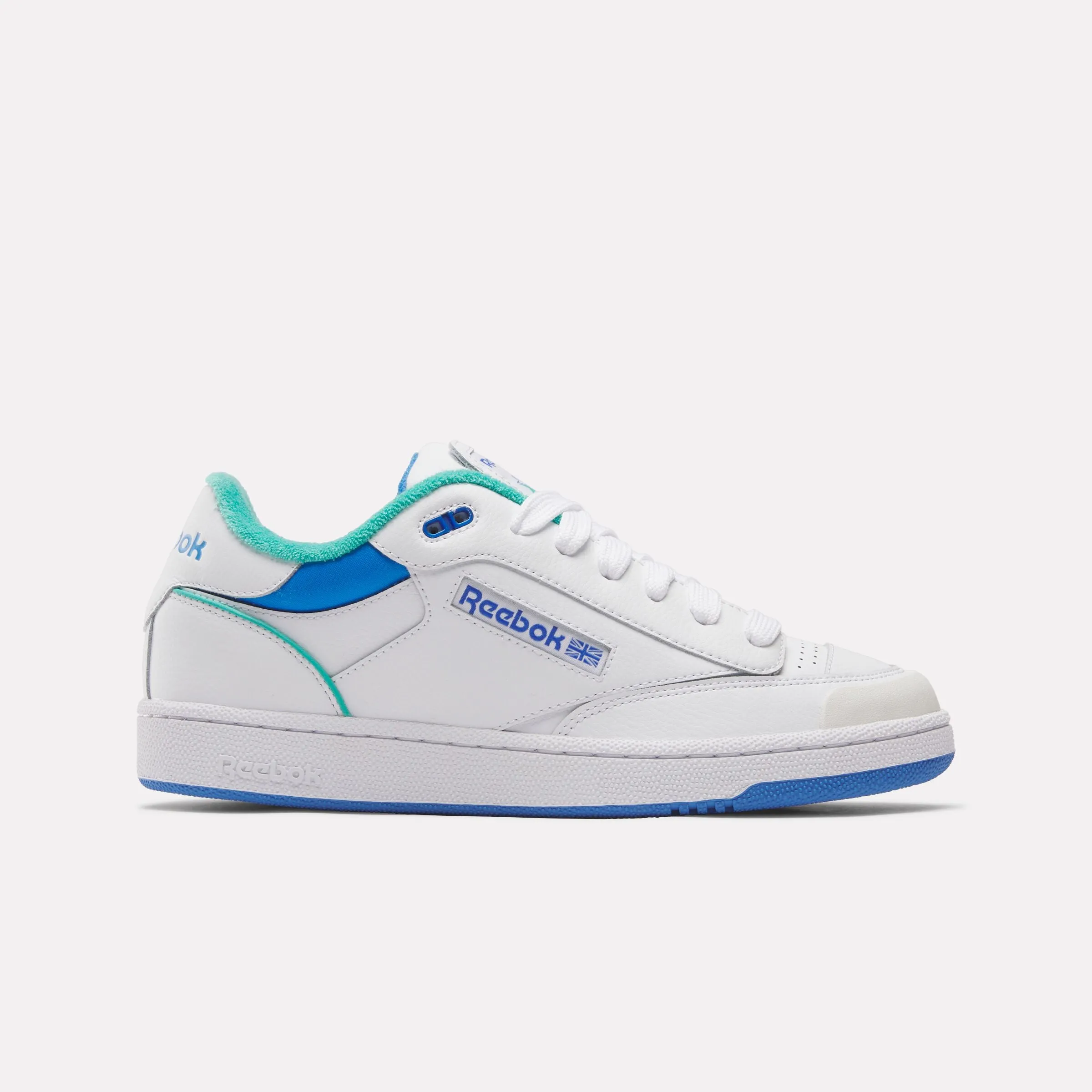 Club C Bulc Shoes White/Unleashedgreen/Kineblue