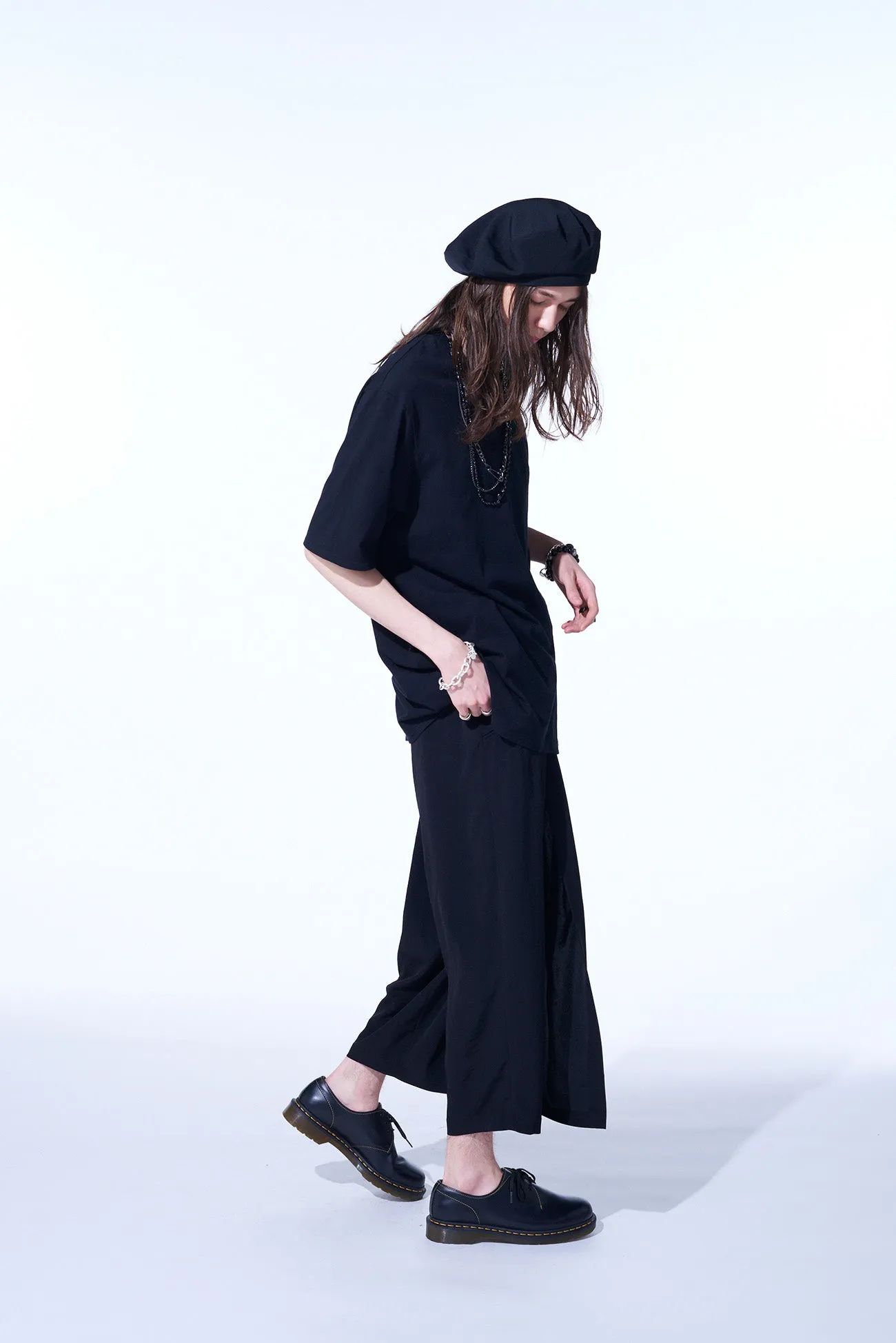 CREPE DE CHINE WRAP PANTS