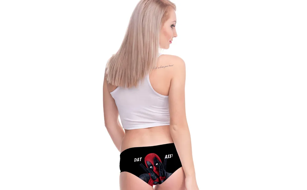 Dead Pool Colorful Lingerie sex For Women panties