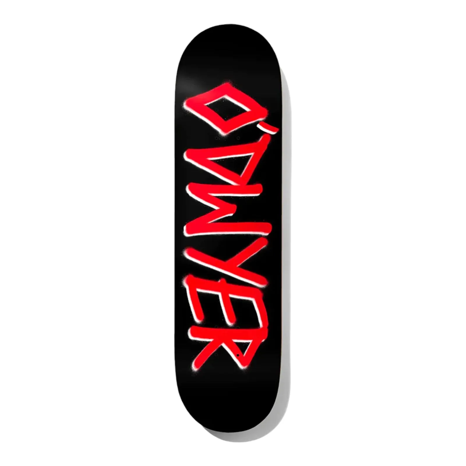 DEATHWISH BOD GANG NAME BLACK/RED DECK 8.5”