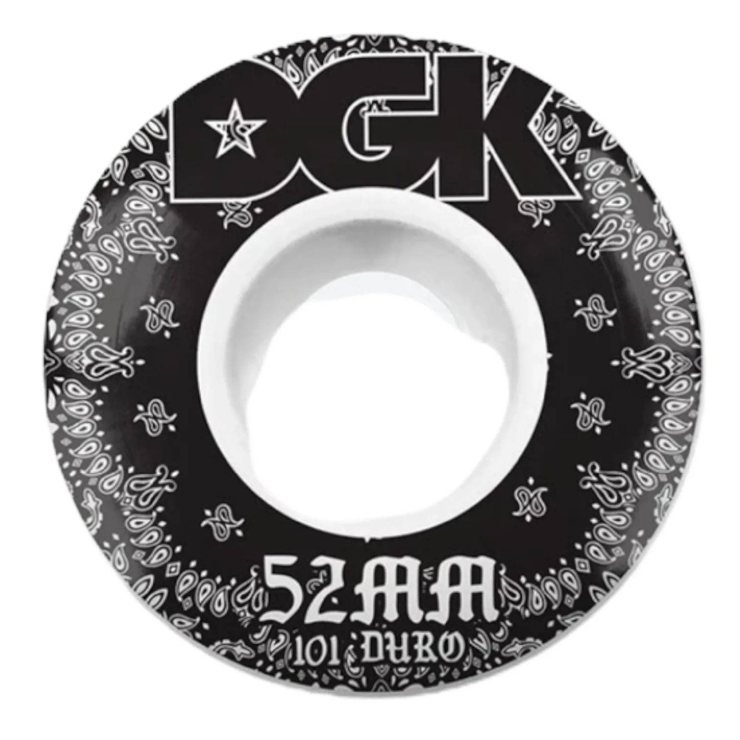 DGK Paisley Wheels 52mm 101a