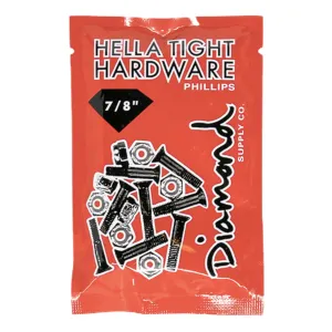 DIAMOND SUPPLY CO. HELLA TIGHT PHILLIPS HARDWARE - 7/8" SILVER