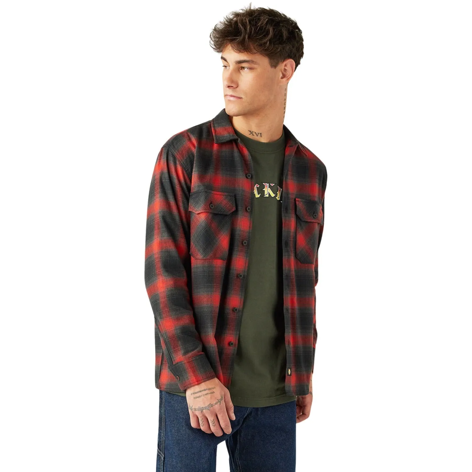 Dickies Skateboarding X Spitfire Flannel L/S Shirt - Men's