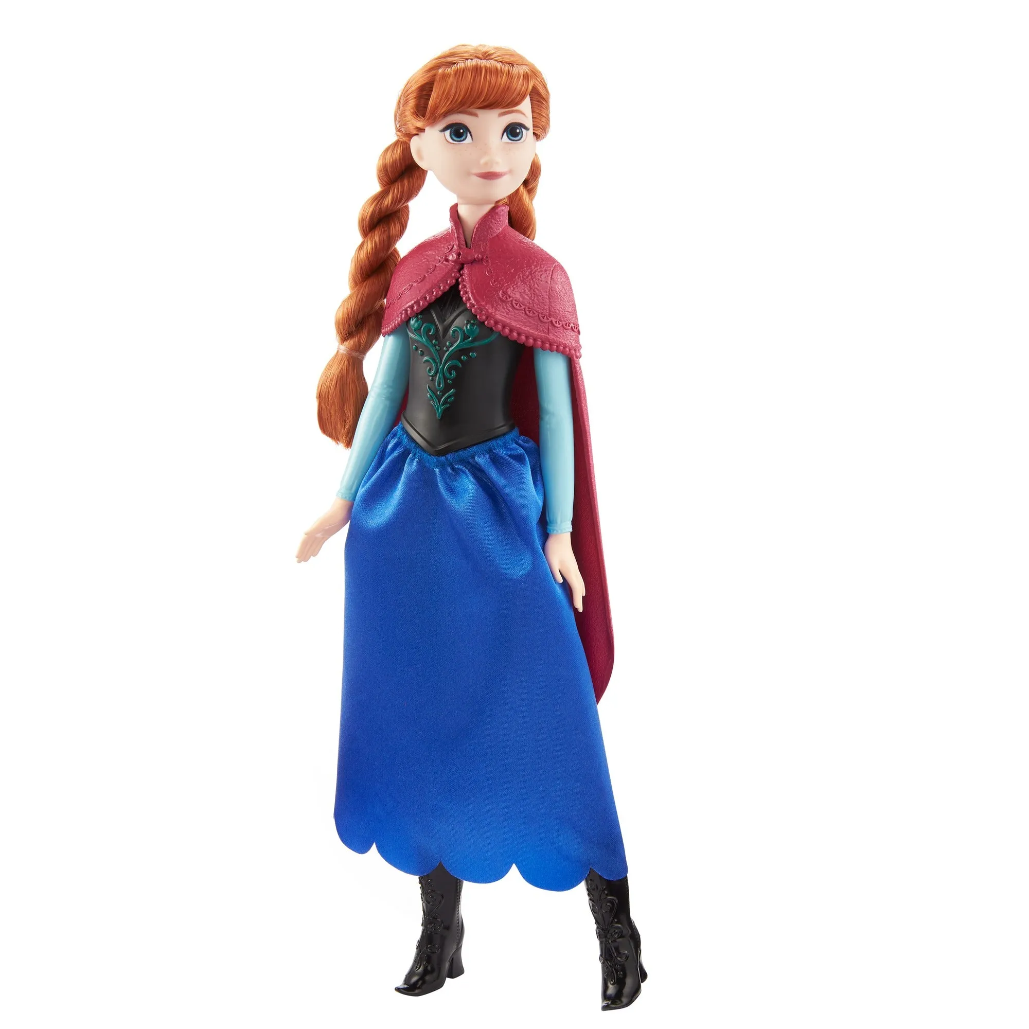 Disney Frozen Anna Fashion Doll with Signature Clothing and Accessories Inspired by Disney’s Frozen for Kids Ages 3 