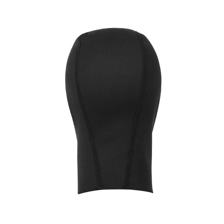 DIVE & SAIL DH-002 1mm Men and Women Swimming Caps Sunscreen Diving Cap Surfing Diving Headgear, Size: M(Black)