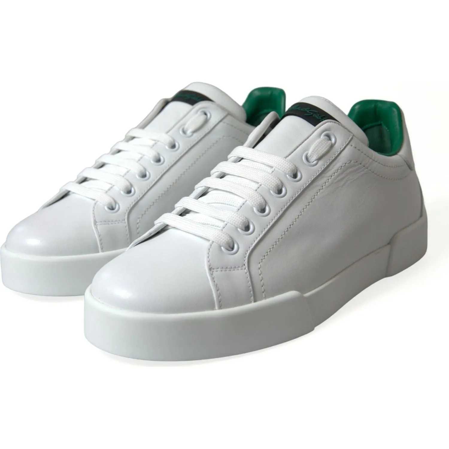 Dolce & Gabbana Elegant Portofino Calfskin Sneakers