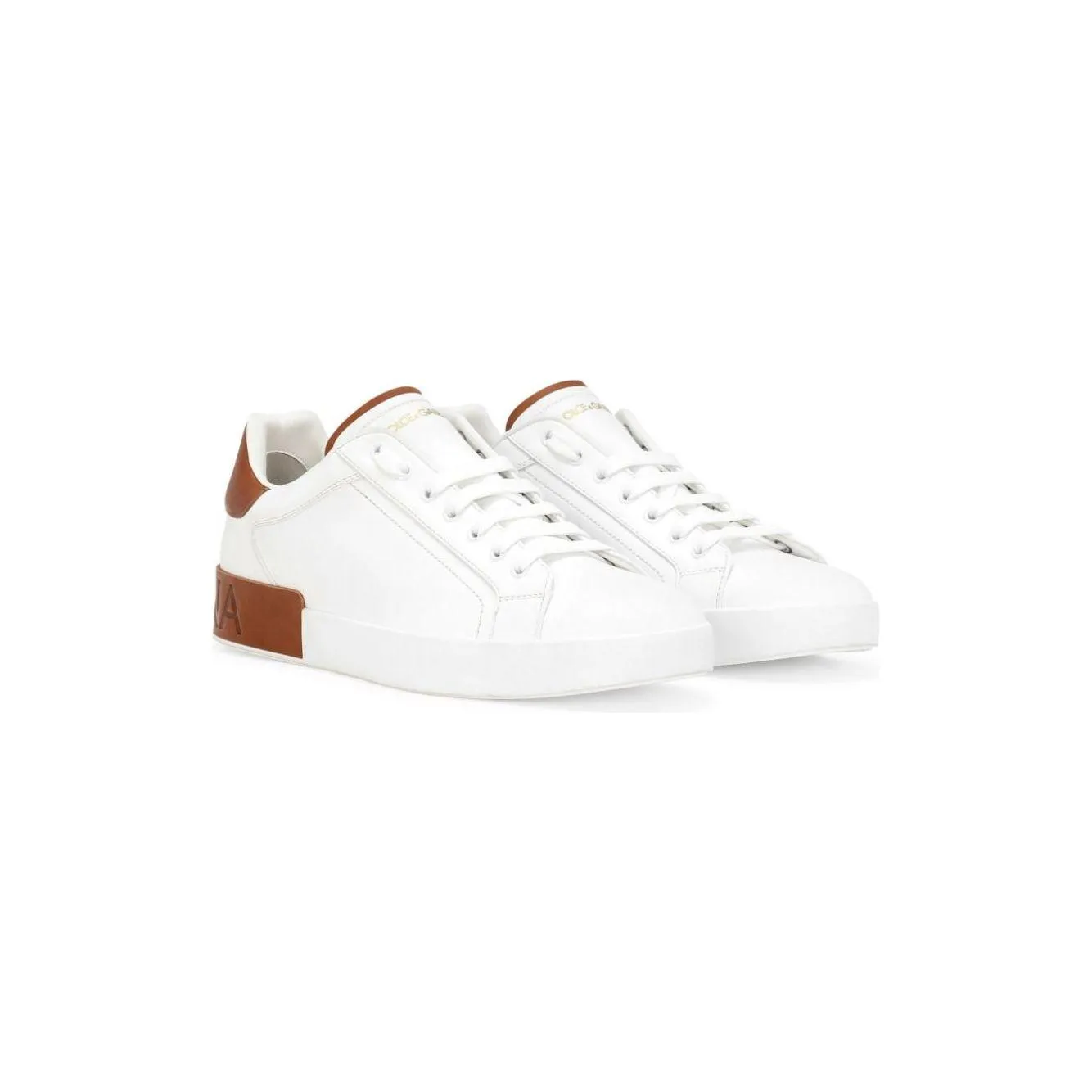 Dolce & Gabbana Sneakers Leather Brown