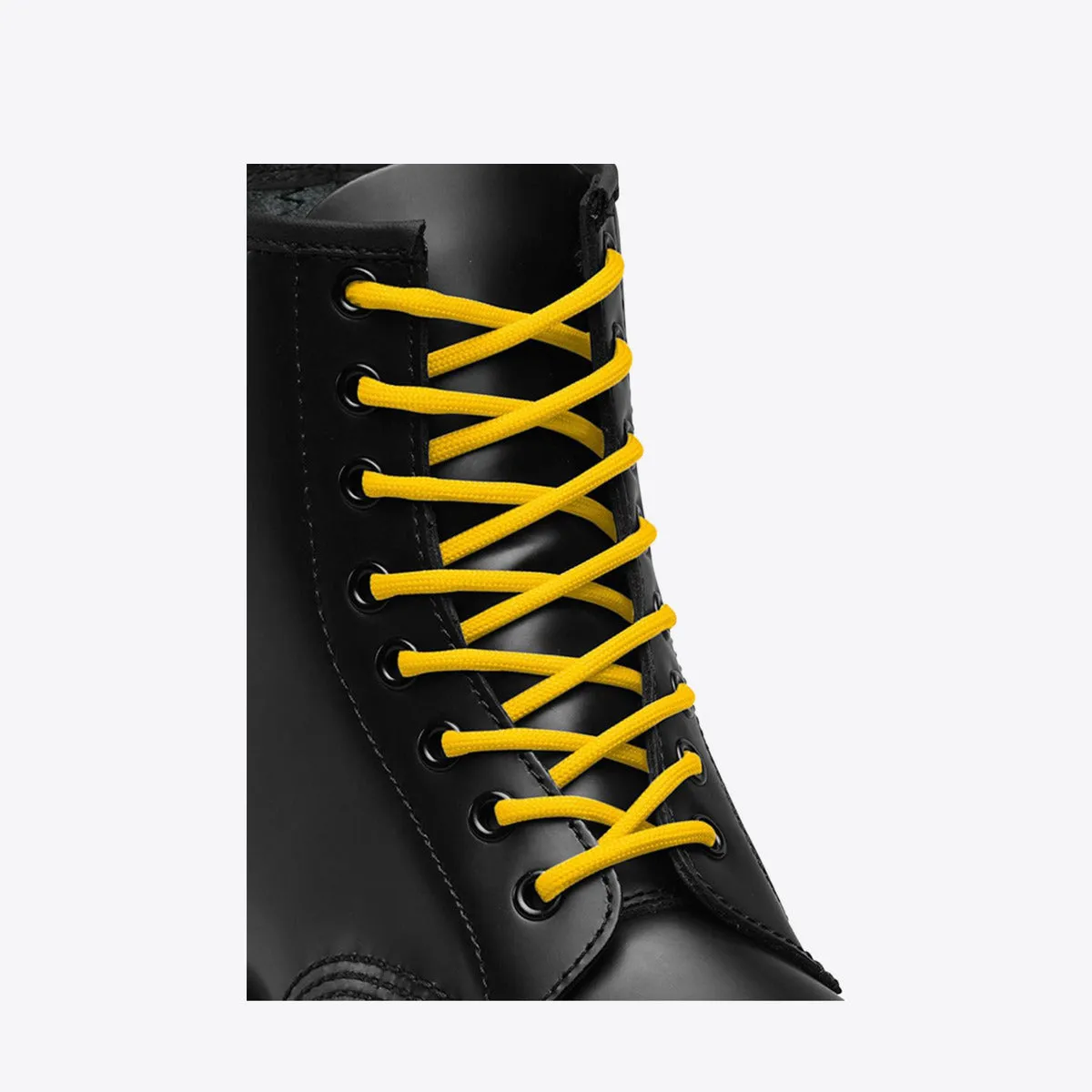 Dr Martens Laces 140cm Round Yellow