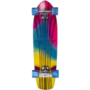 Dusters Keen Retro Fades Complete Cruiser - 31" Blue/Pink/Yellow