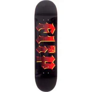 Flip Inferno 8.0" Black Skateboard Deck