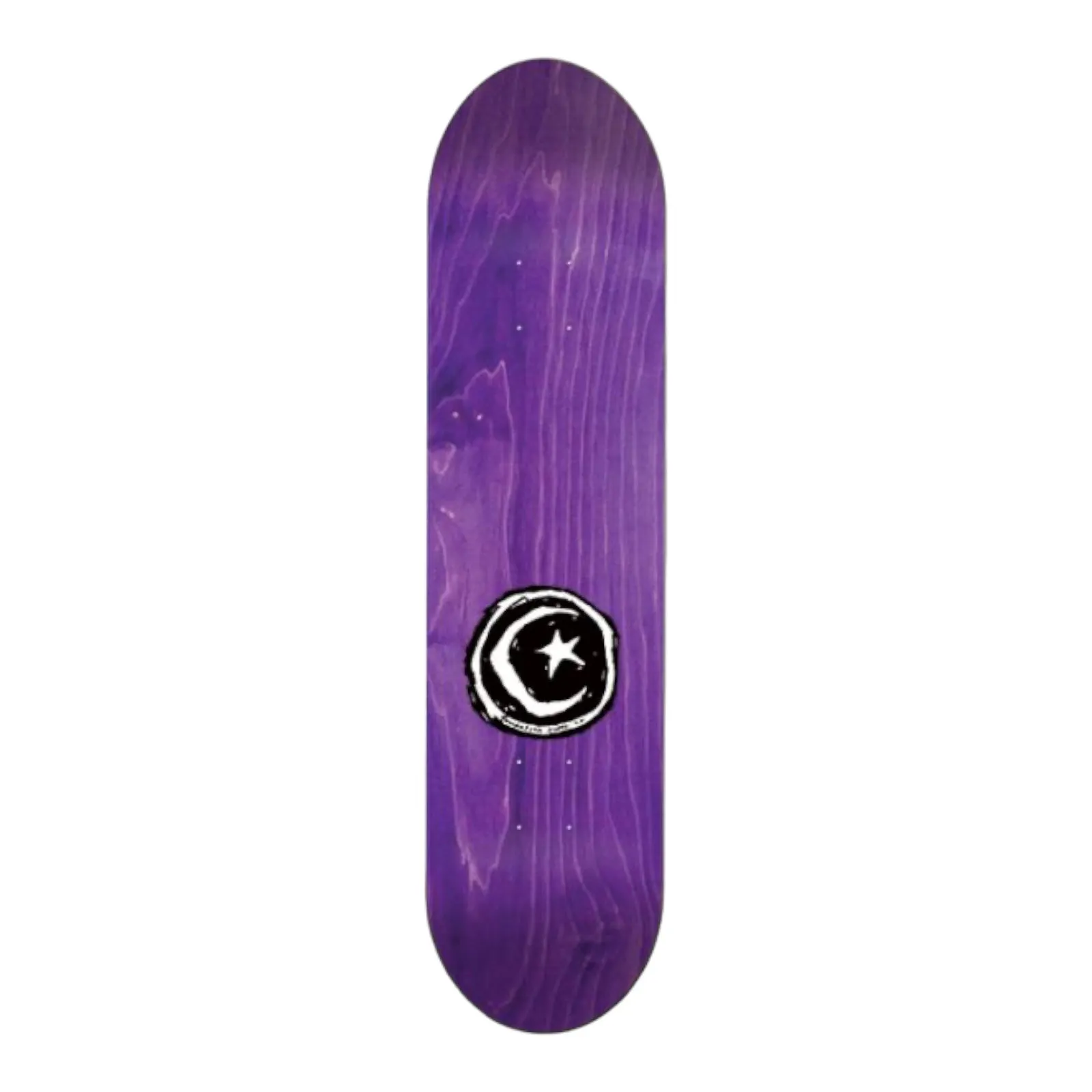 Foundation Star & Moon Deck White 8.25”