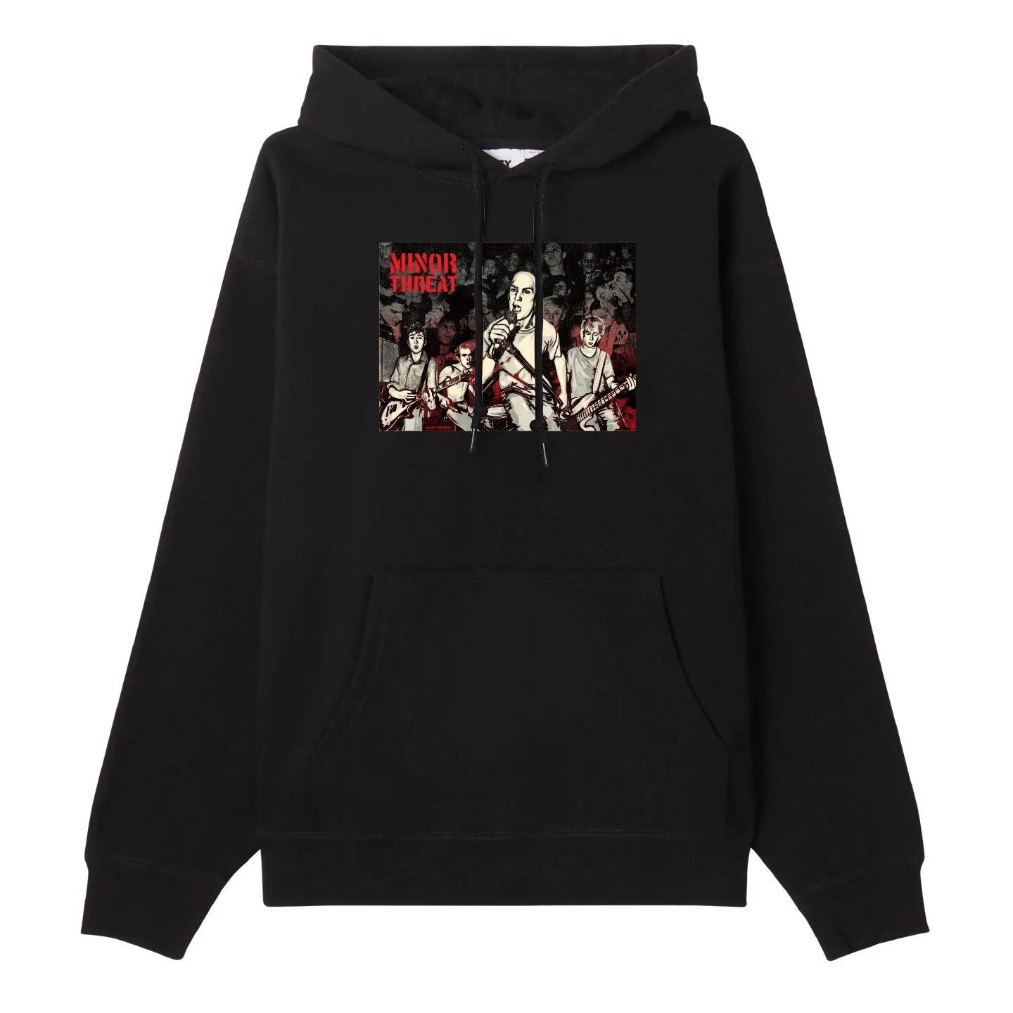 G.E.F x JUST A MINOR THREAT PULLOVER HOOD