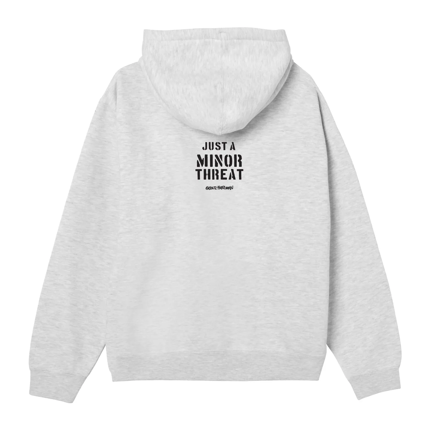 G.E.F x JUST A MINOR THREAT PULLOVER HOOD