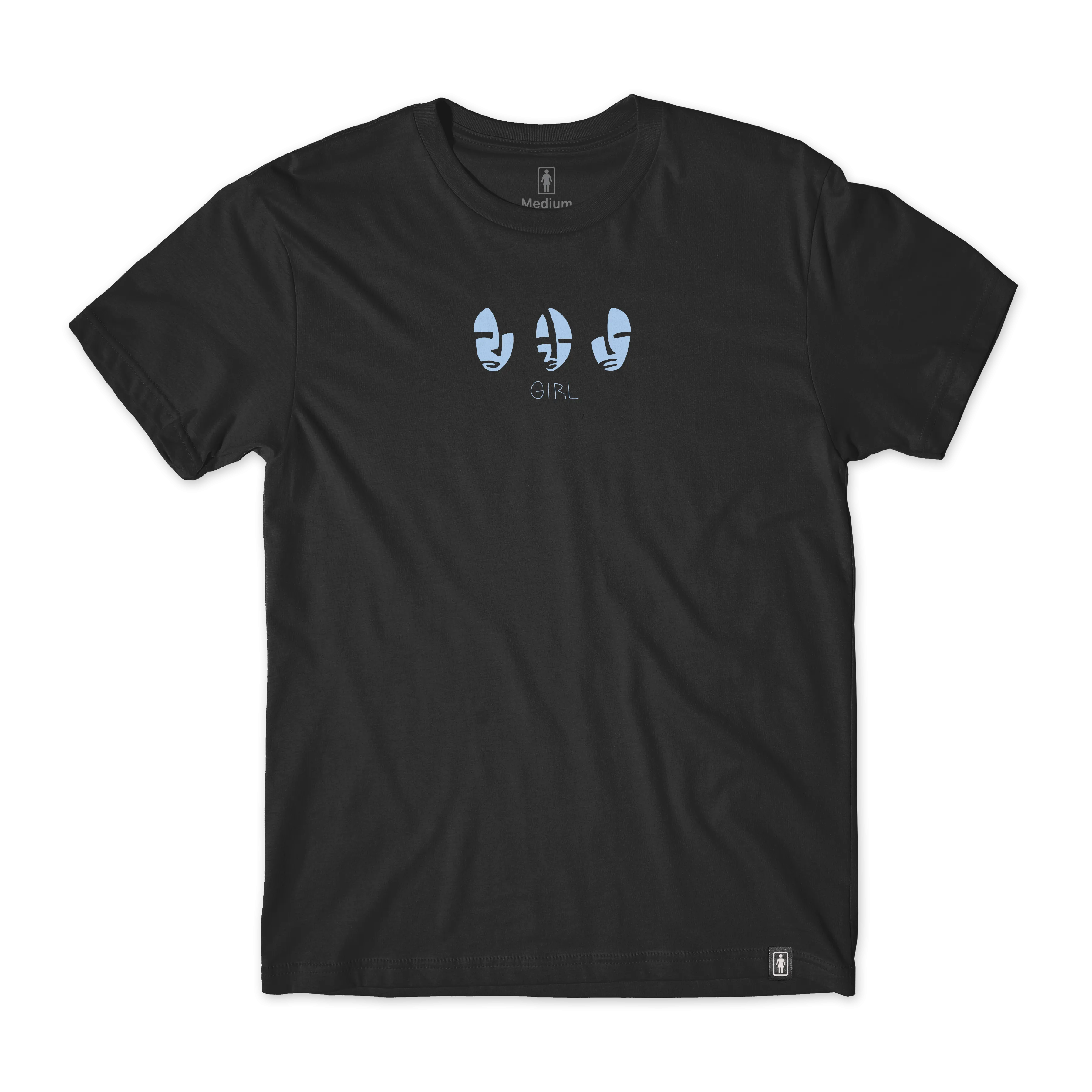 Girl Blues Tee Black