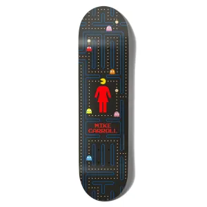 Girl Carroll Pac-Man Skateboard Deck - 8.0"