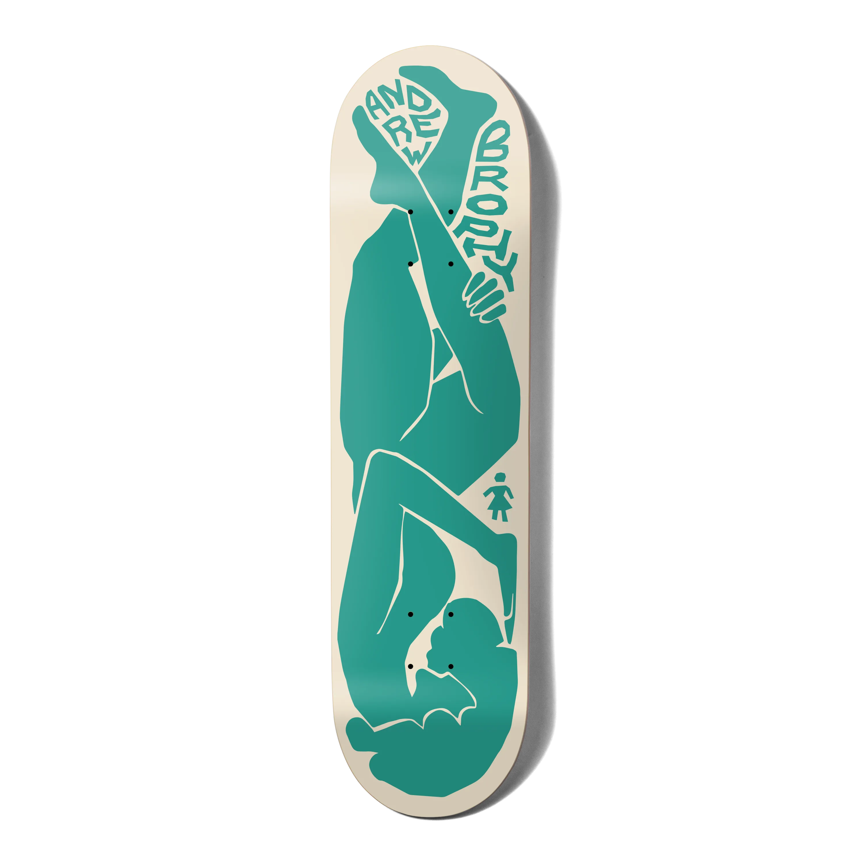 Girl Deck Contour Curves Andrew Brophy 8.56"