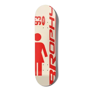 Girl Deck Racing One Off Red Andrew Brophy 8.56"