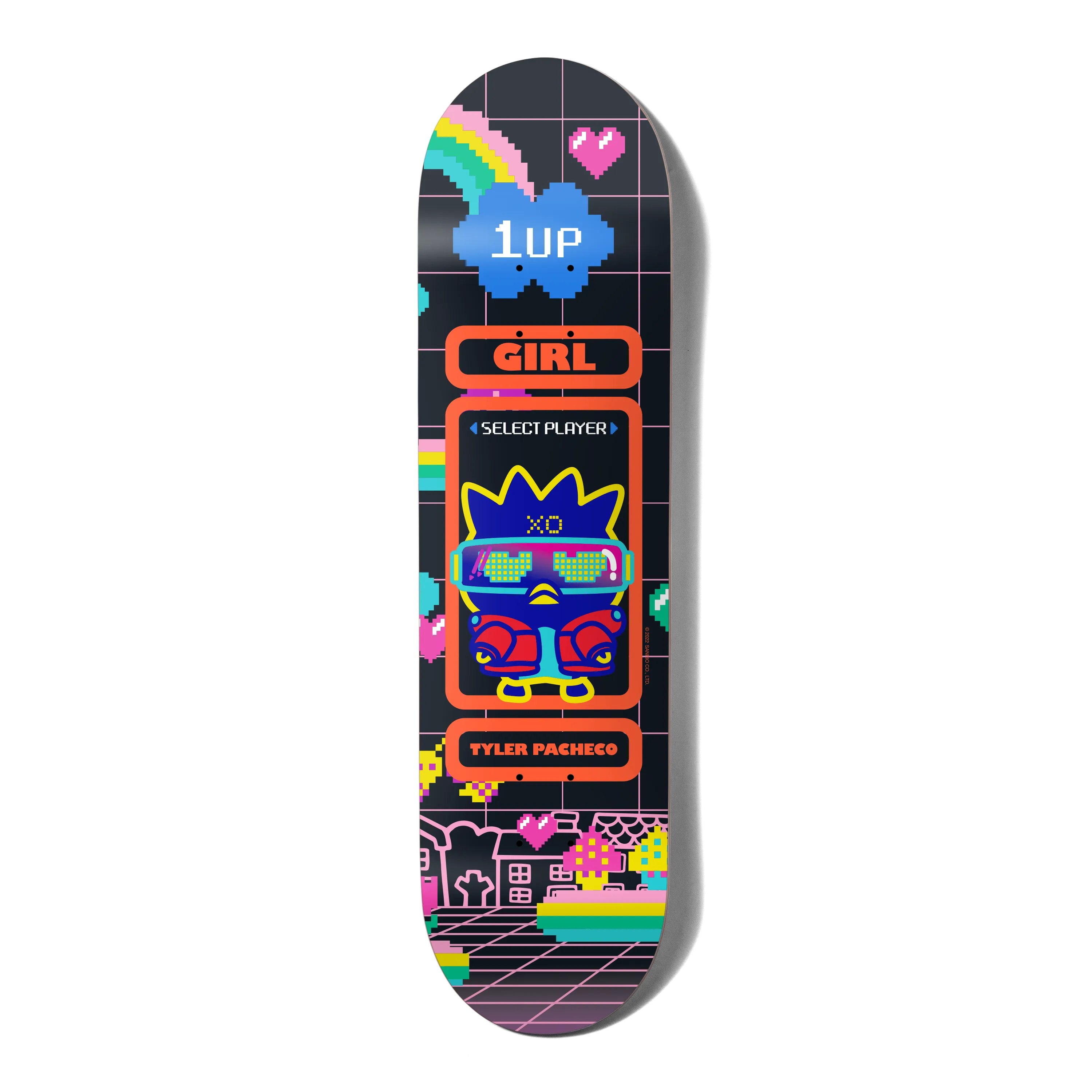 Girl Deck Sanrio Kawaii Arcade Tyler Pacheco 7.75"