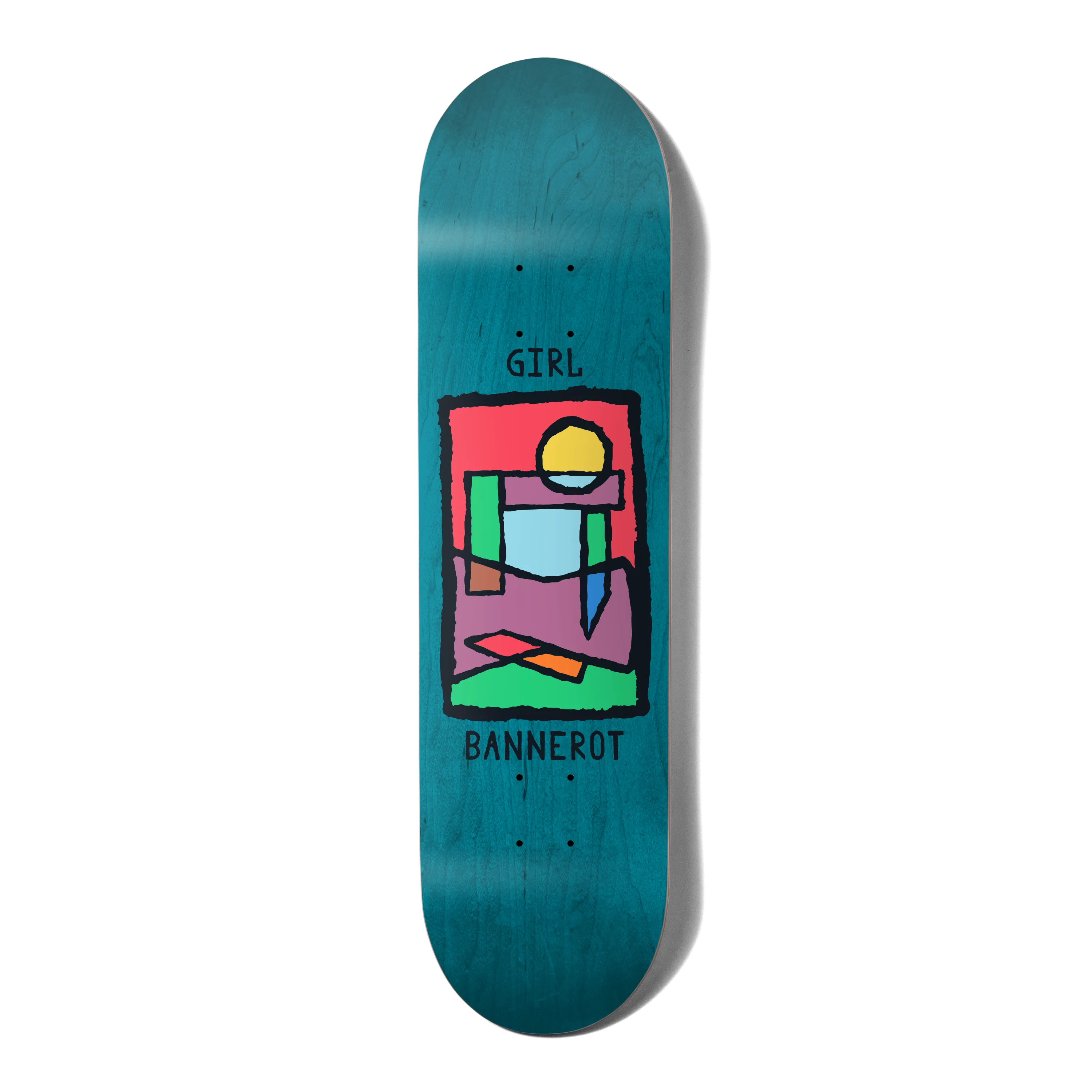 Girl Deck Tangram Simon Bannerot 8.25"