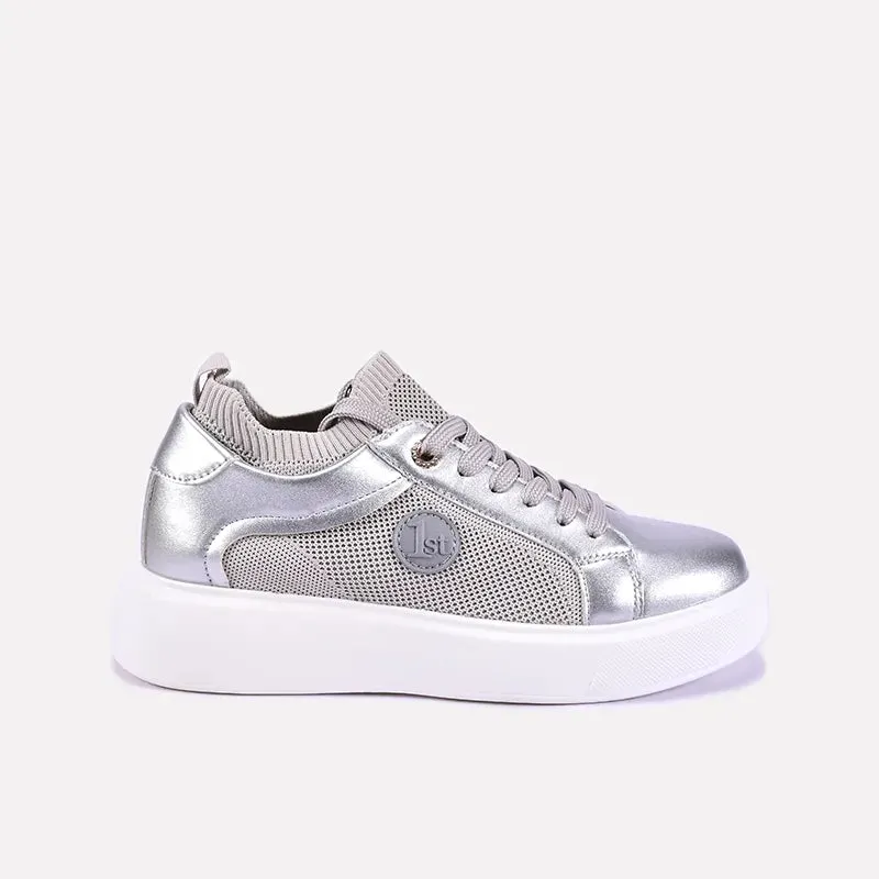 Glimmer Silver Platform Sneakers 0440700