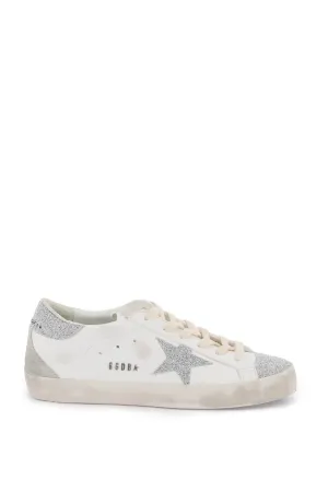 Golden goose 'super-star' sneakers with glitter