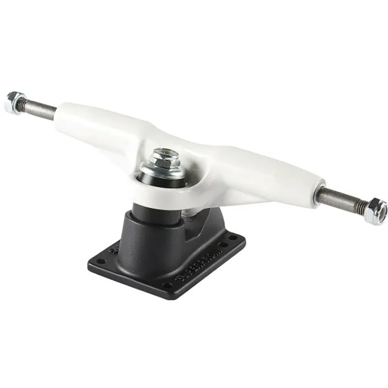 Gullwing 9.0" PRO III White Skateboard Trucks 2pc