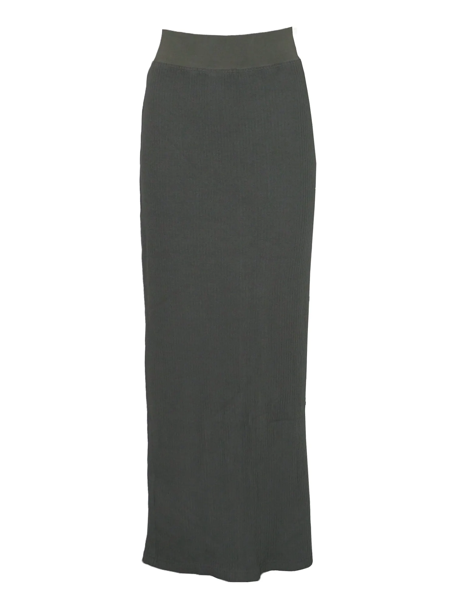 Hard Tail Wide Ribbed Column Skirt (CMR-05)