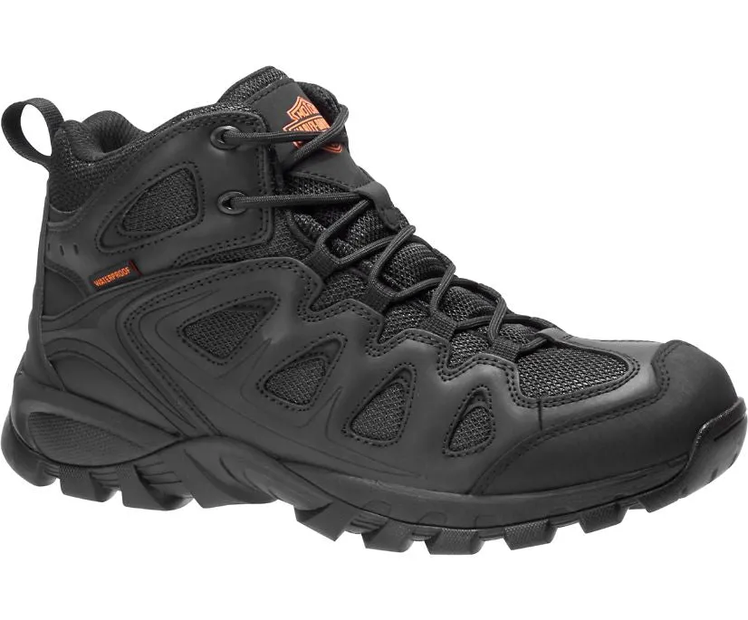 'Harley Davidson' Men's Woodridge Composite Shoe - Black