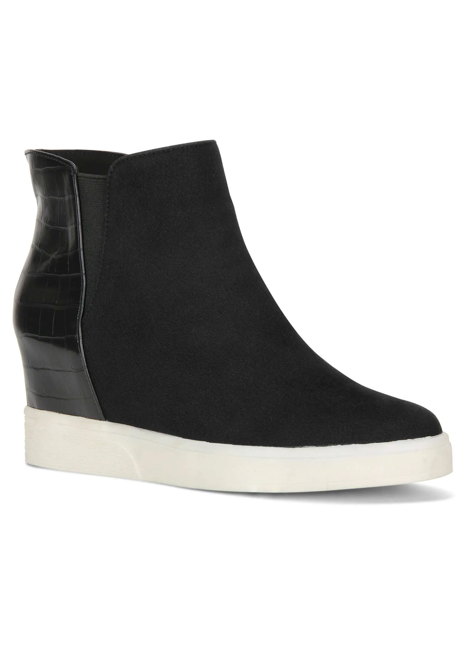 High Top Sneaker - Black