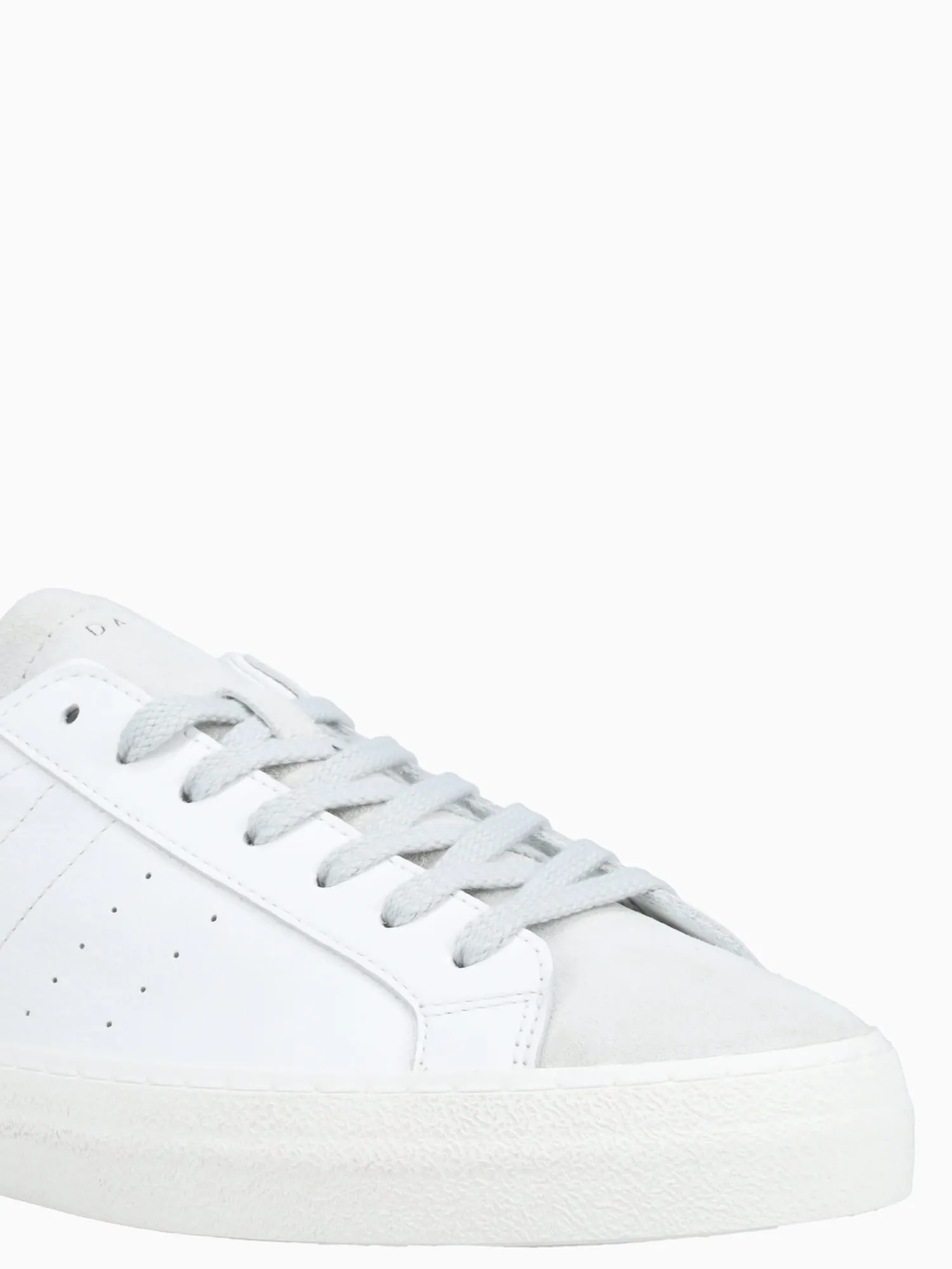 Hill Low White Leather