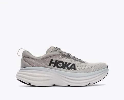 Hoka Bondi 8 Sharkskin Harbor Mist WIDE Men's