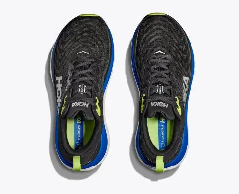 Hoka Gaviota 5 Black Electric Cobalt Men's