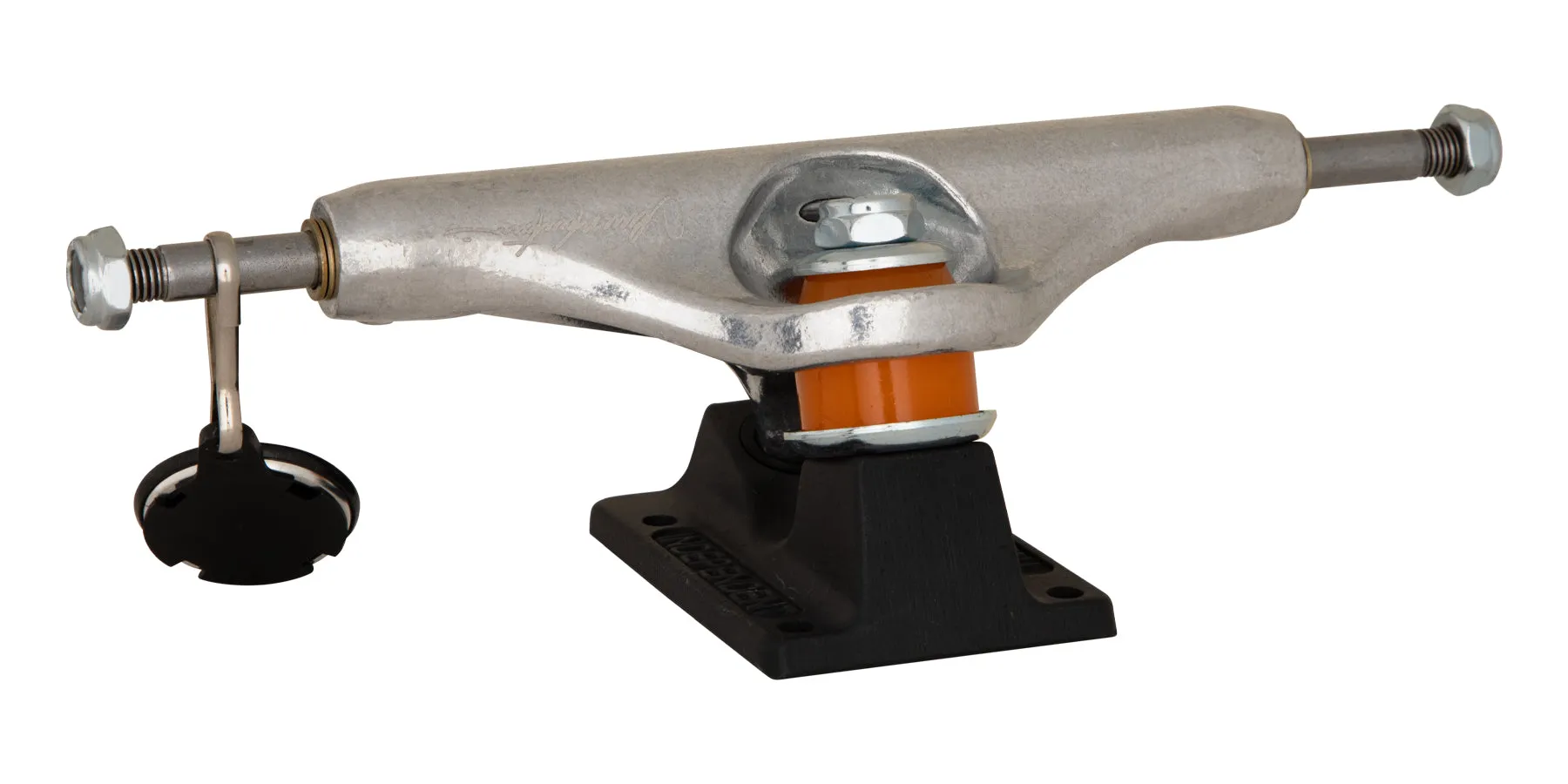 INDEPENDENT MOUNTAIN RANSOM HOLLOW SILVER BLACK SKATEBOARD TRUCKS