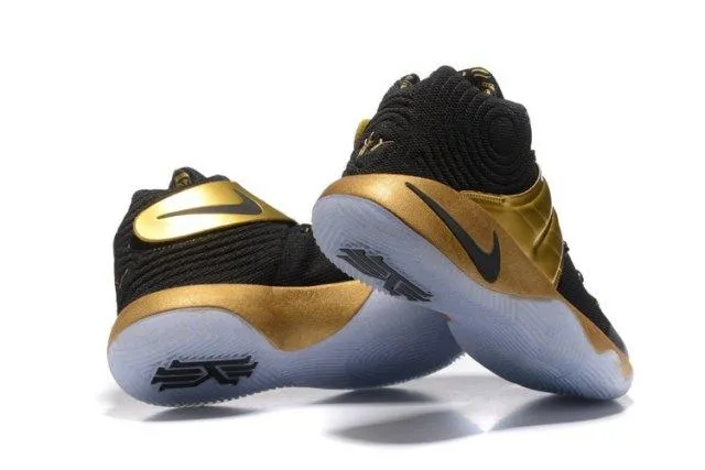 Kyrie 2 Black Gold Men's Basketball Sneakers