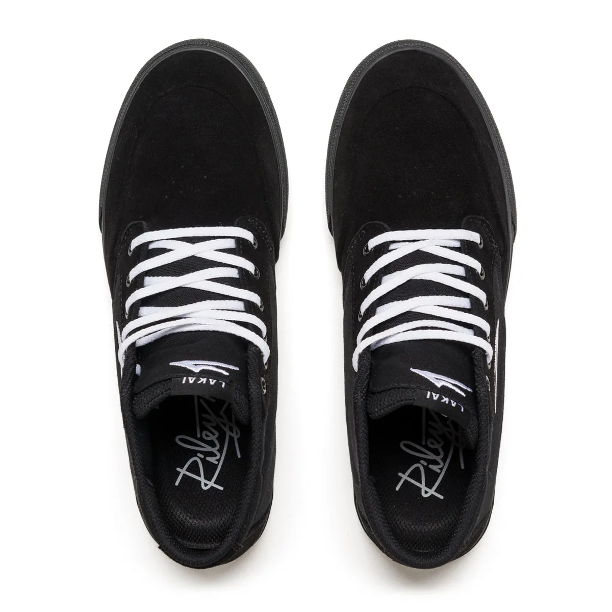 LAKAI RILEY 3 HIGH BLACK/BLACK