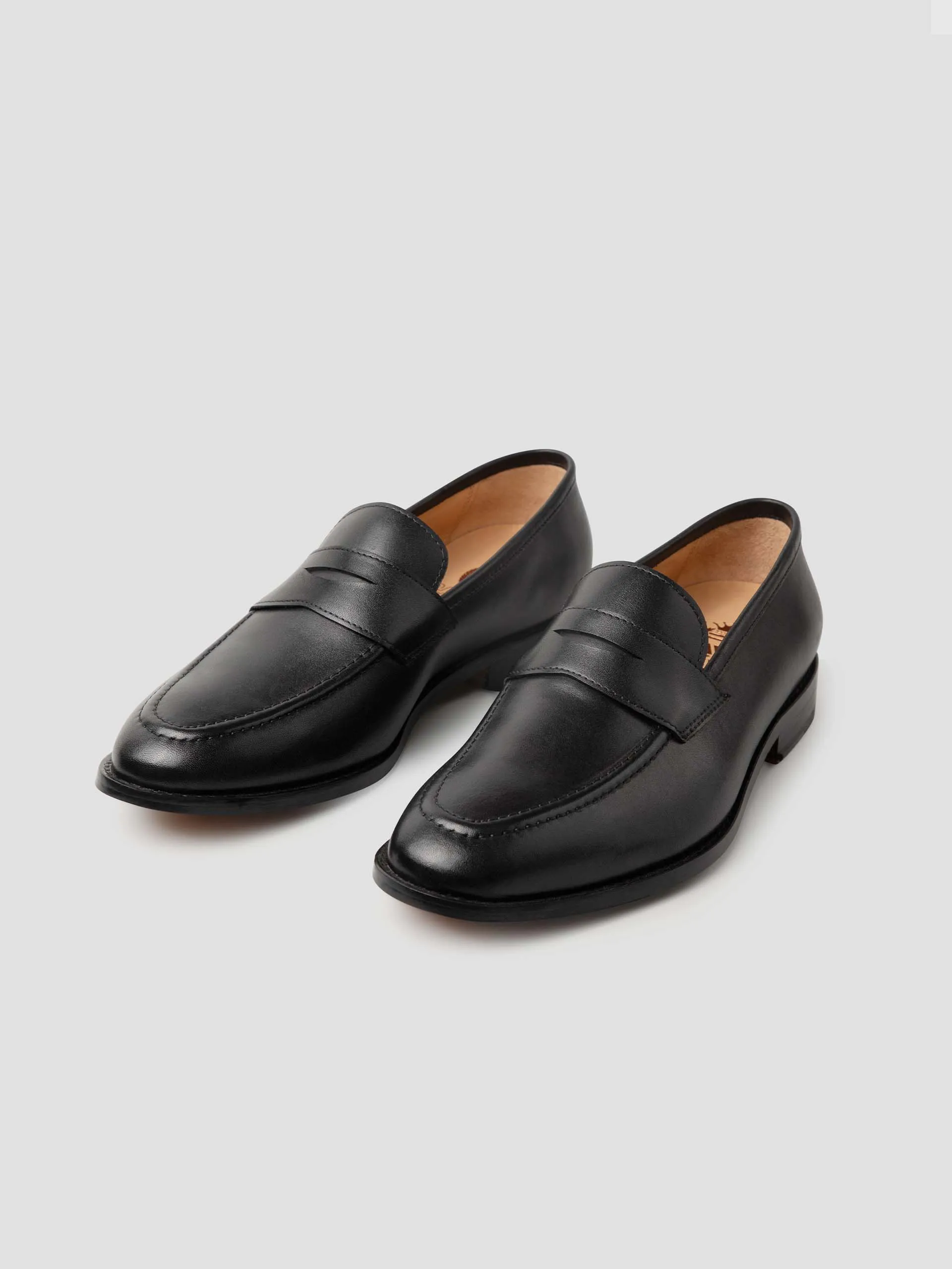 Lamar Penny Loafer - Black