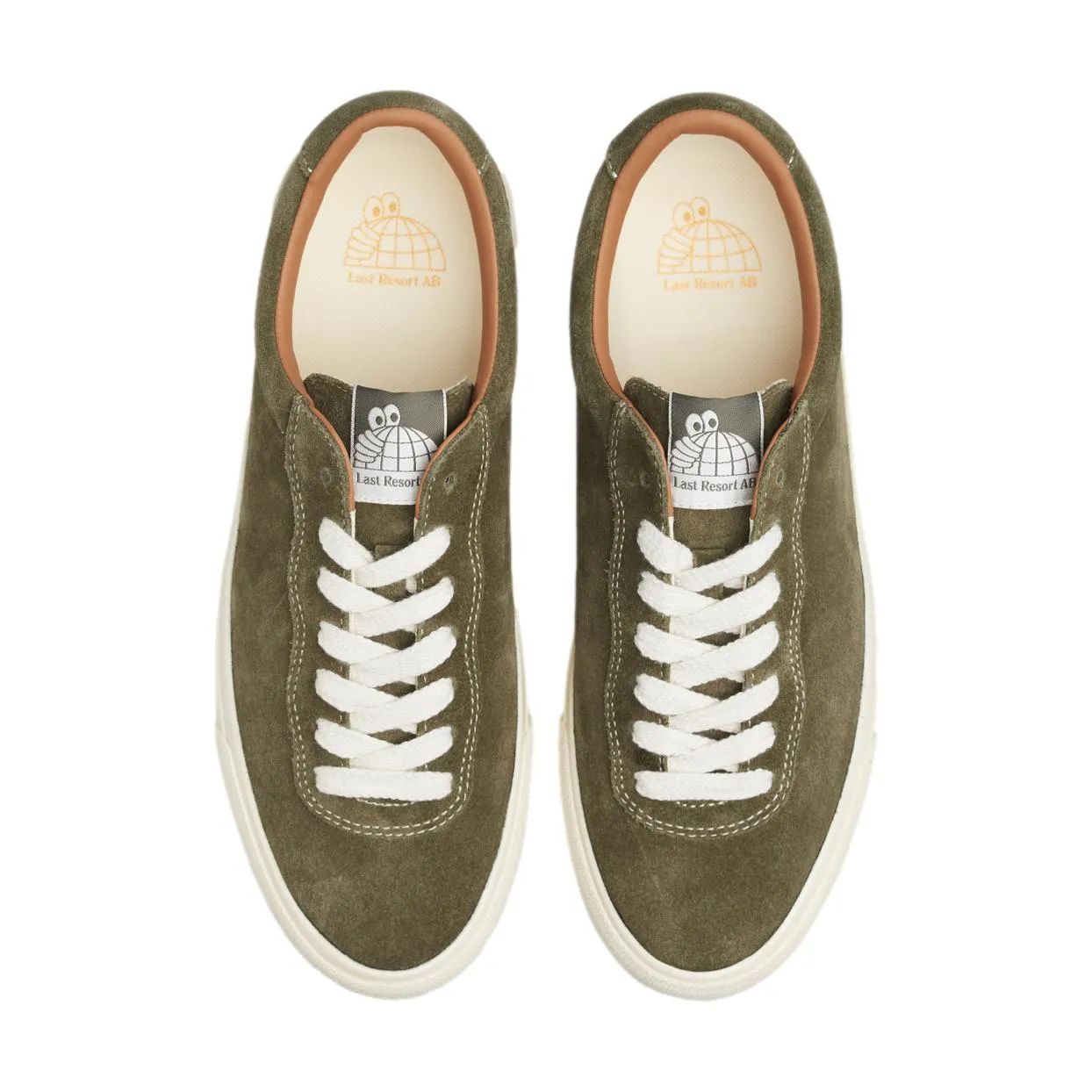 Last Resort VM001 Lo Suede Olive/White