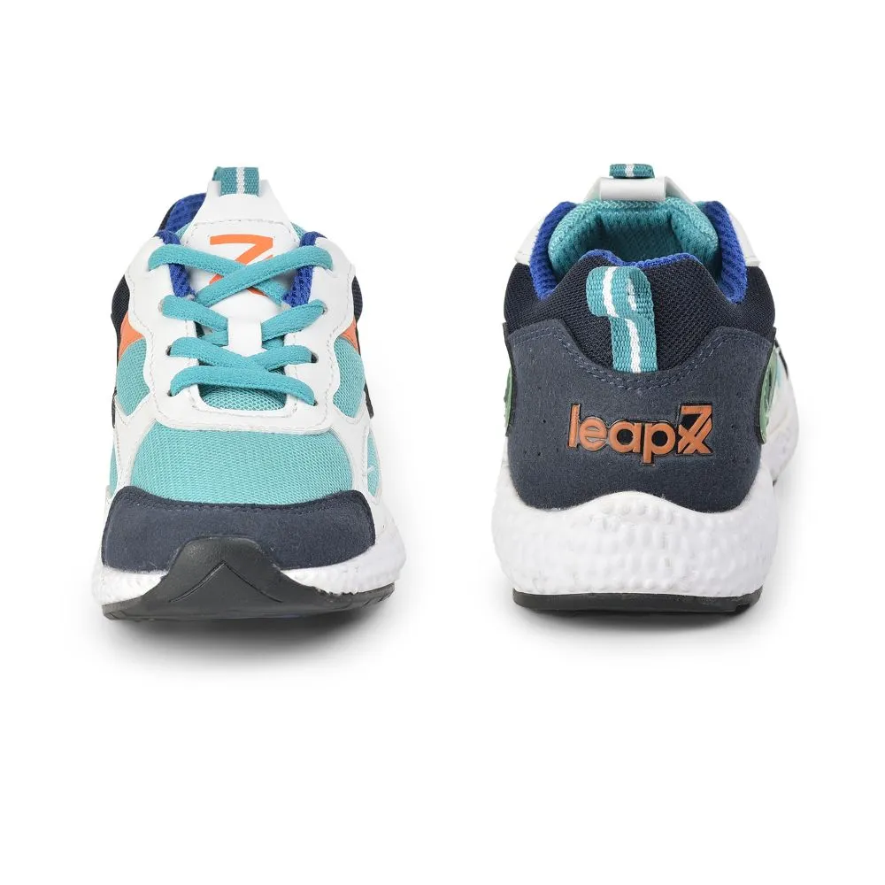 Leap7x Sports Lacing Shoe For Kids (R.Blue) CARRY-03 By Liberty