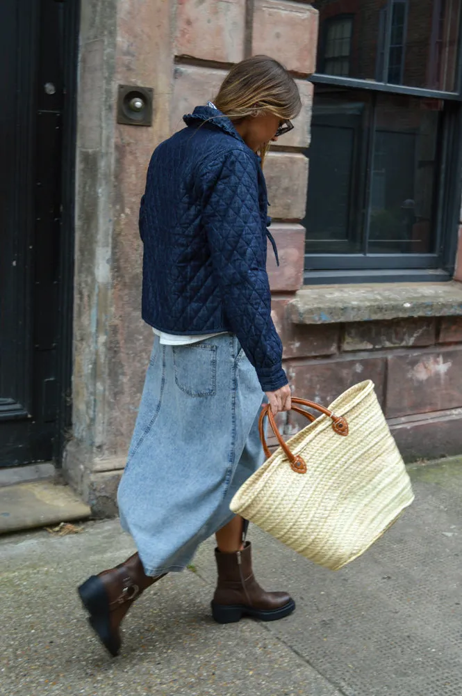 Lolly's Laundry Isa Light Blue Denim Skirt