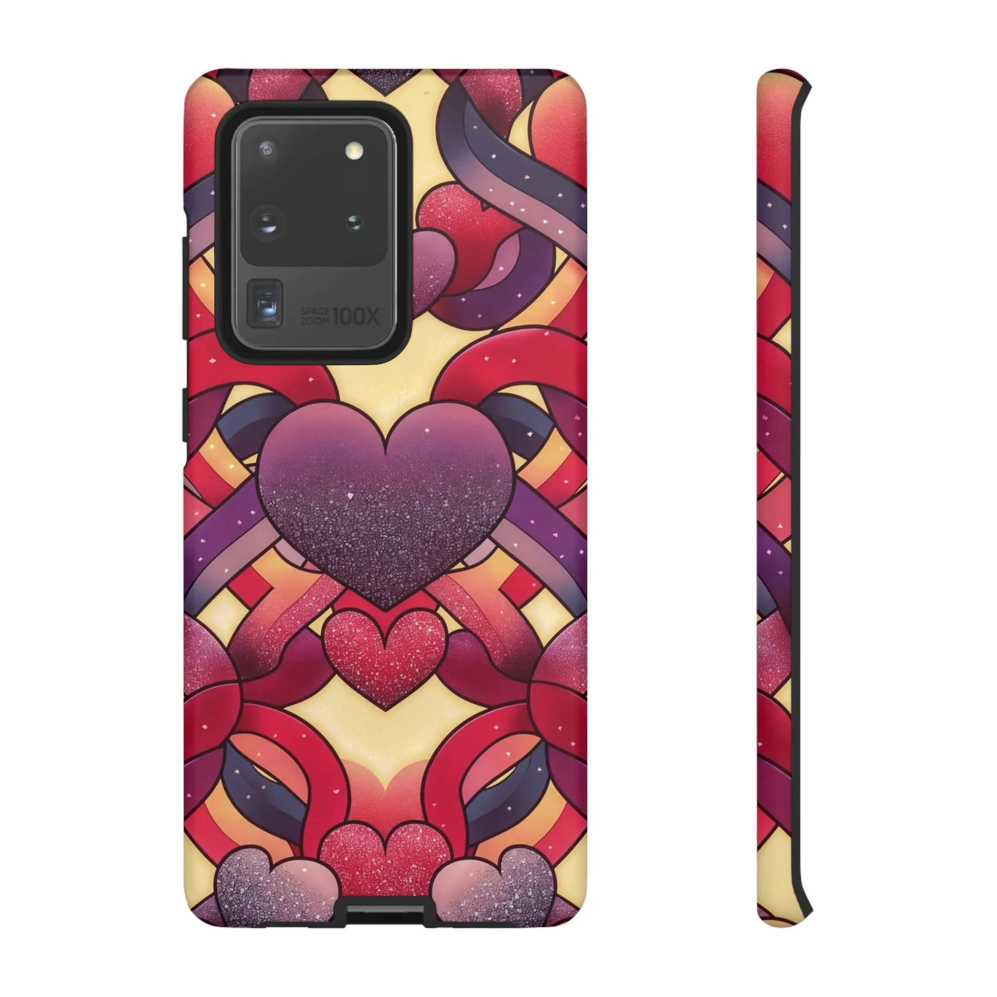 Love at First Sight: Fall Head Over Heels for These Eye-Catching Heart and Ribbon Cell Phone Case