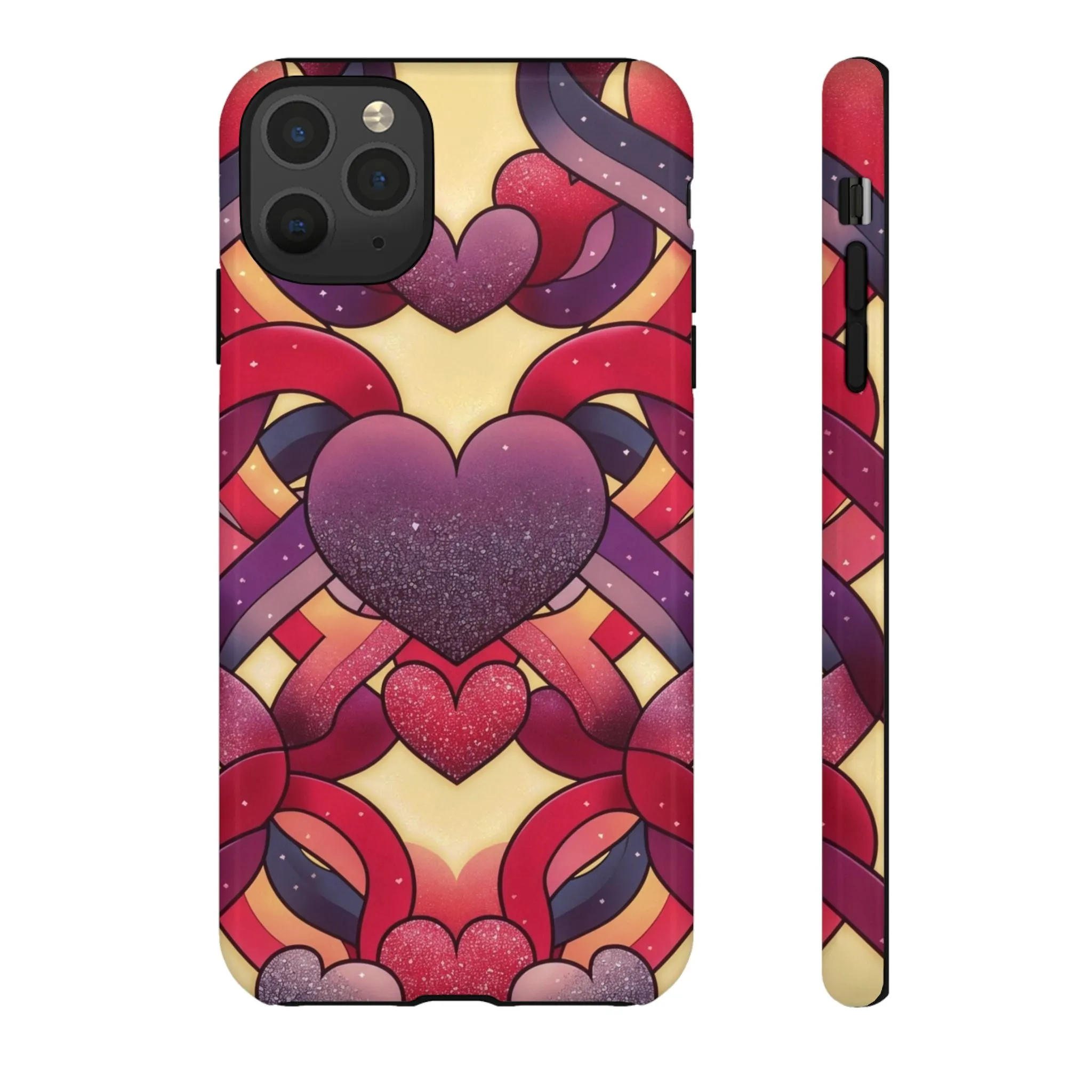 Love at First Sight: Fall Head Over Heels for These Eye-Catching Heart and Ribbon Cell Phone Case