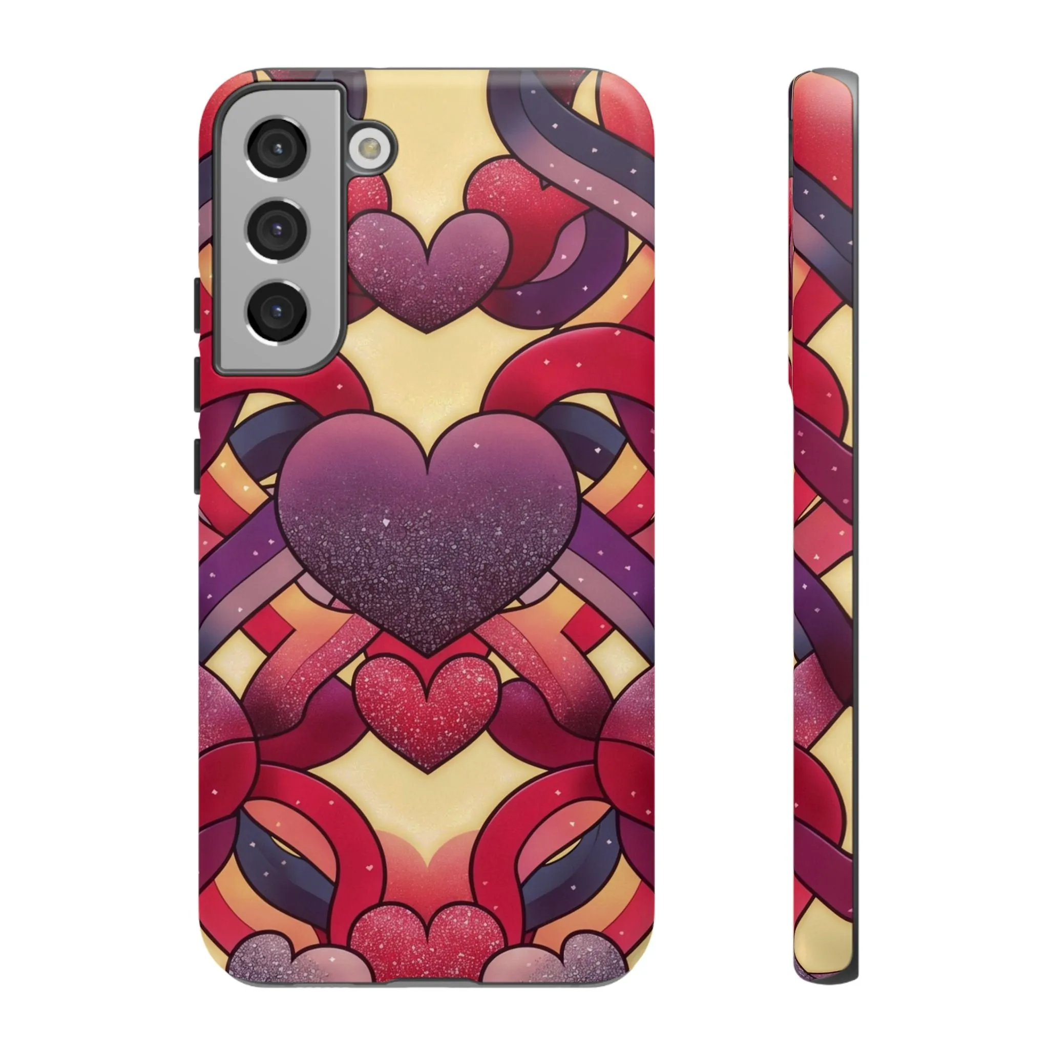 Love at First Sight: Fall Head Over Heels for These Eye-Catching Heart and Ribbon Cell Phone Case