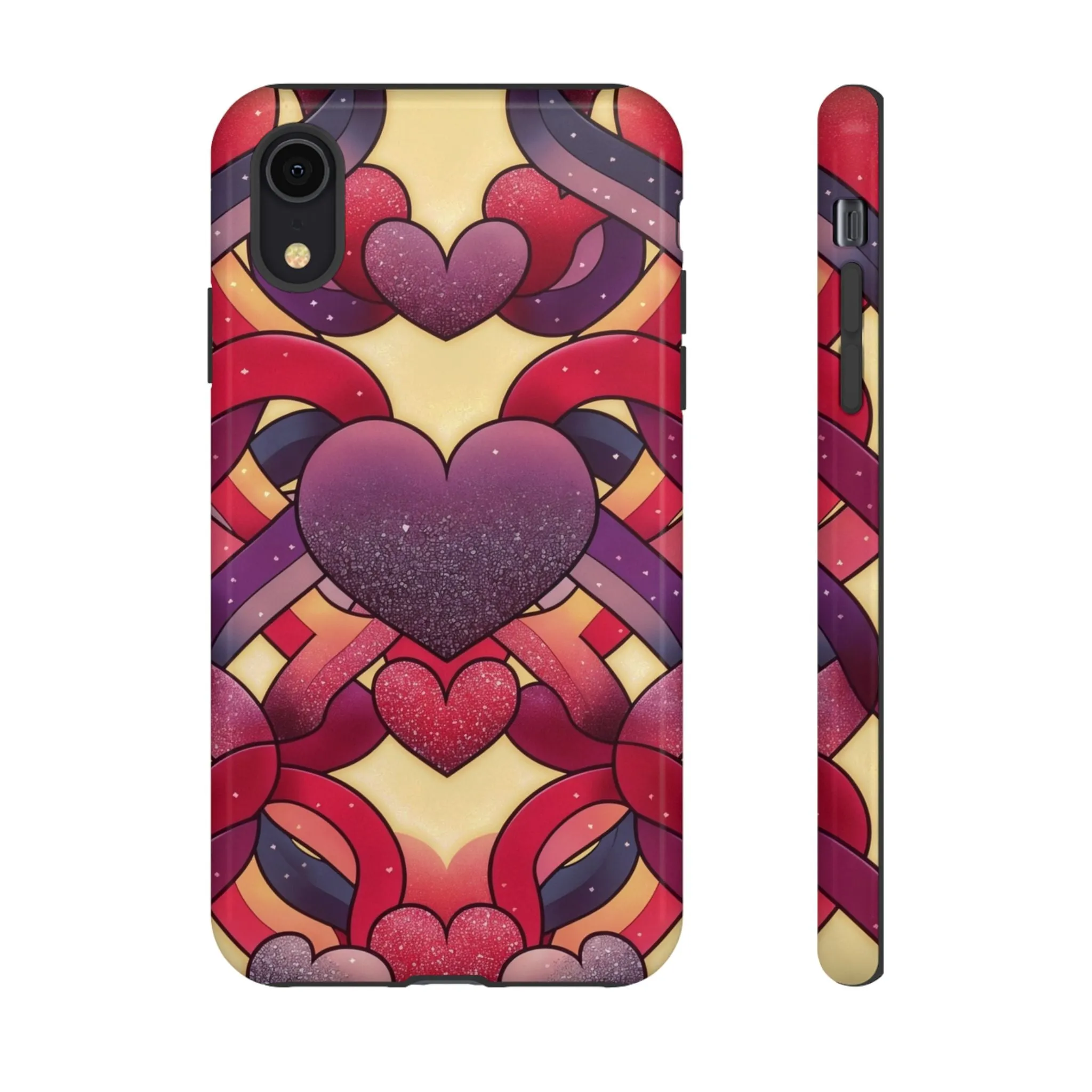 Love at First Sight: Fall Head Over Heels for These Eye-Catching Heart and Ribbon Cell Phone Case