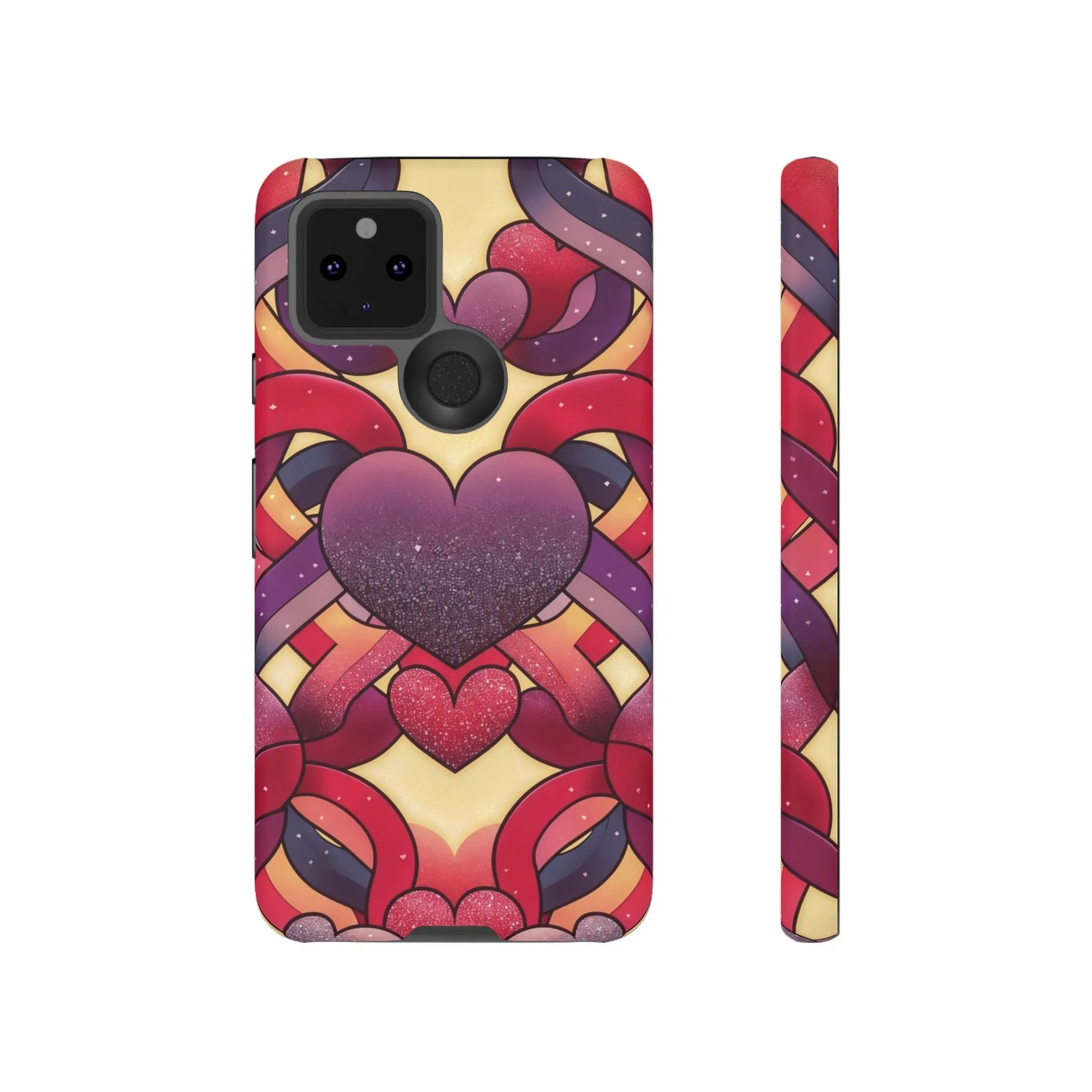 Love at First Sight: Fall Head Over Heels for These Eye-Catching Heart and Ribbon Cell Phone Case