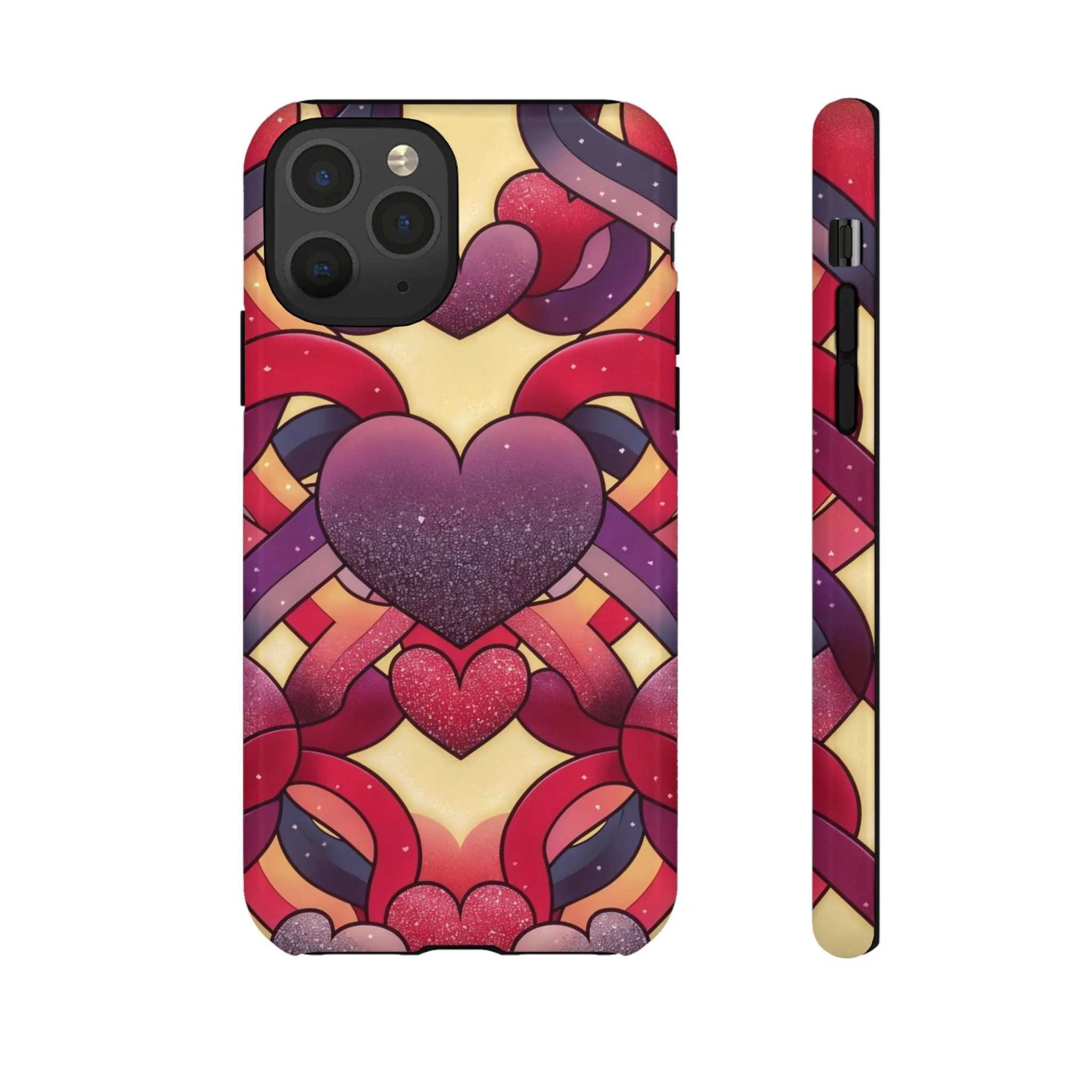 Love at First Sight: Fall Head Over Heels for These Eye-Catching Heart and Ribbon Cell Phone Case