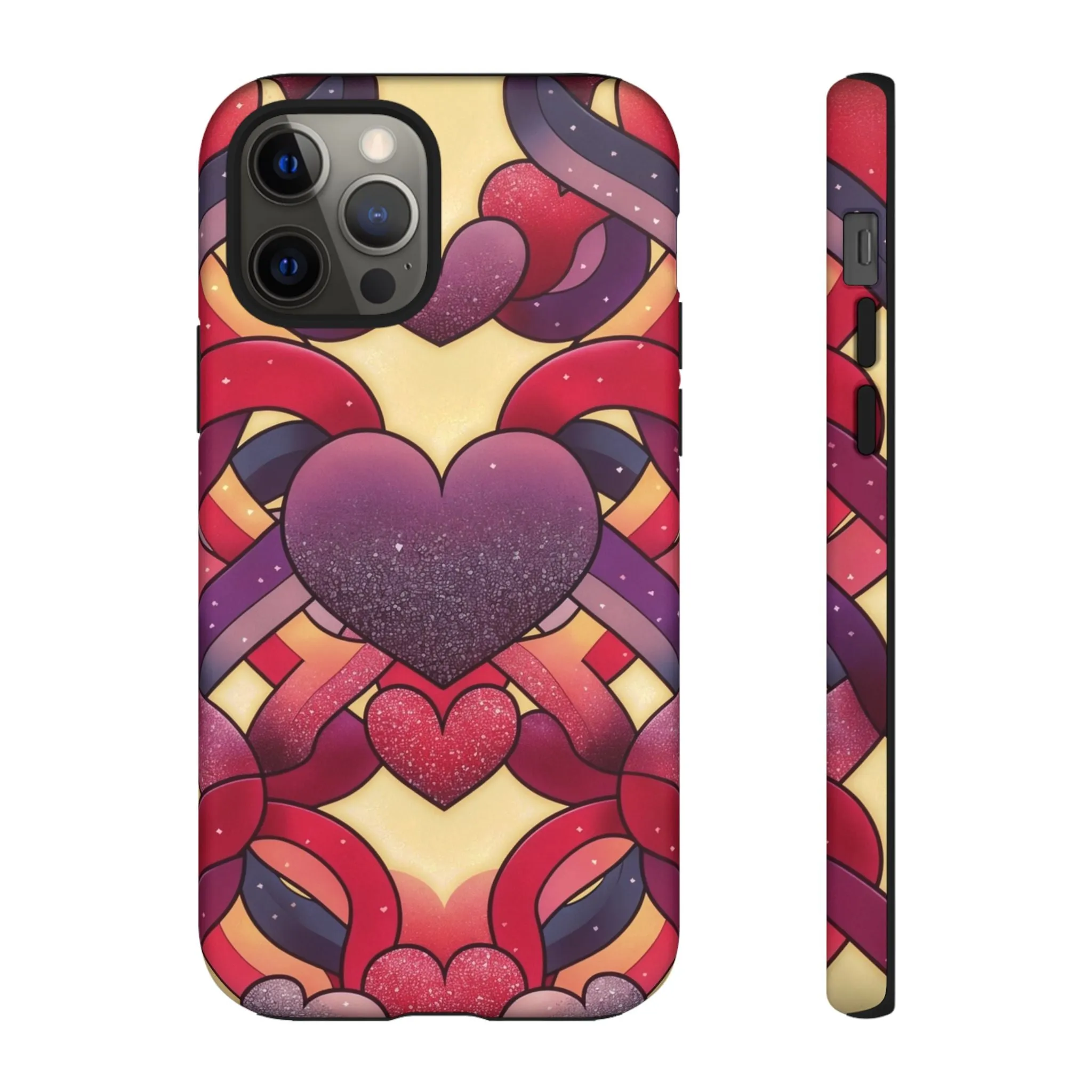 Love at First Sight: Fall Head Over Heels for These Eye-Catching Heart and Ribbon Cell Phone Case